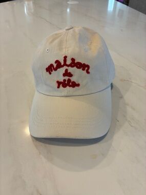 White Baseball Cap rolorolo Madison de rola one size off white